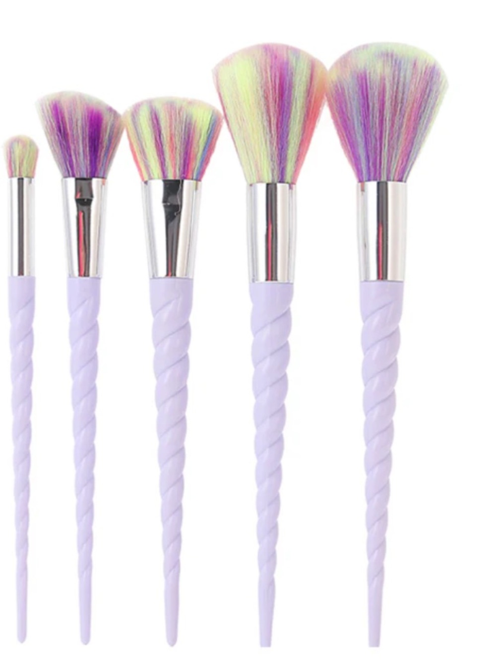 Rainbow Unicorn + Ombré Makeup Brushes